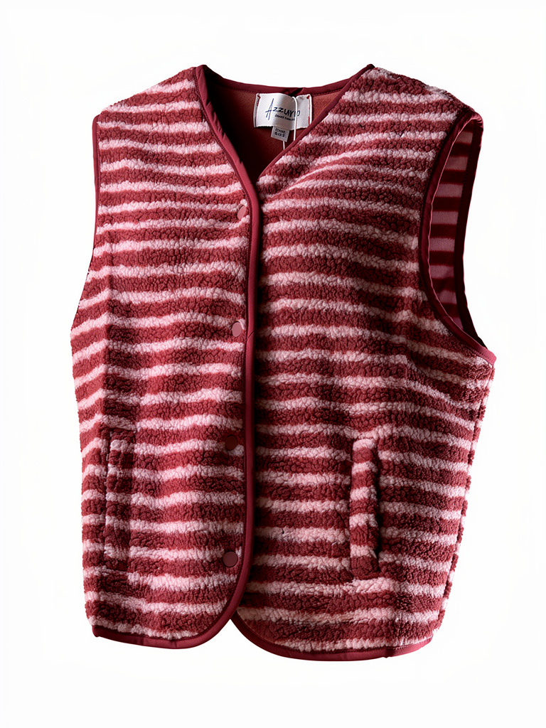 Afbeelding laden in Galerijviewer, Teddy Gilet Rood
