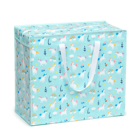 Unicorn Magic jumbotas/ opbergtas/ wastas met rits