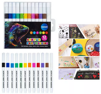 12 acrylverf markers