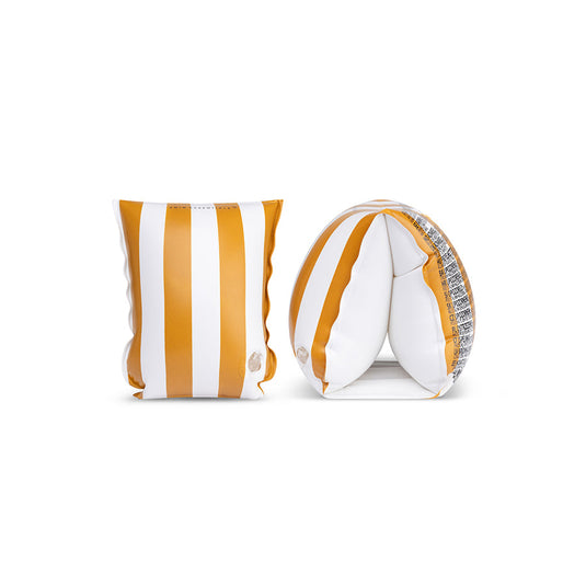 Swim Essentials Zwembandjes Flow Bruin/Wit 0-2 jaar