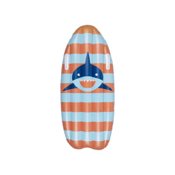 Swim Essentials Opblaasbaar Surfboard Haaien