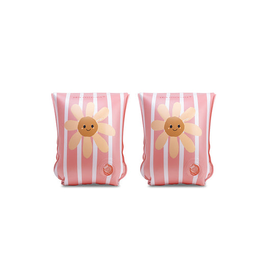 Swim Essentials Zwembandjes Madeliefje bloemen Roze – 2 t/m 6 jaar