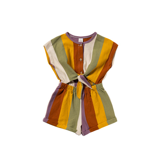 Multi Stripe | Tie Jumpsuit – Salted Stories 2026