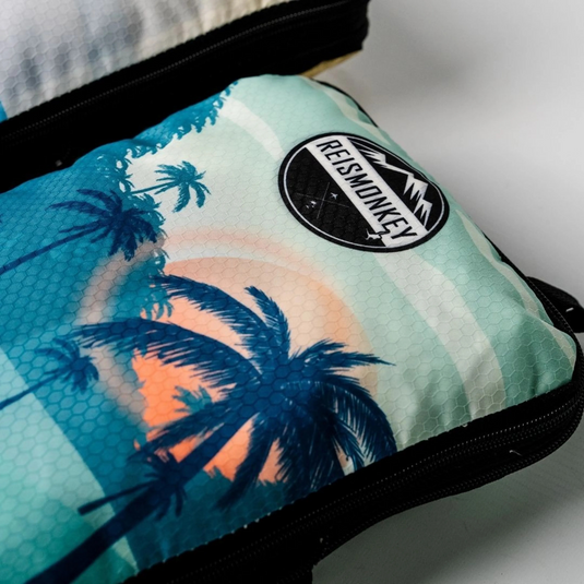 Reismonkey Compress-it™ Packing Cubes – Koffer Organizer met Compressie – Set van 3 - print