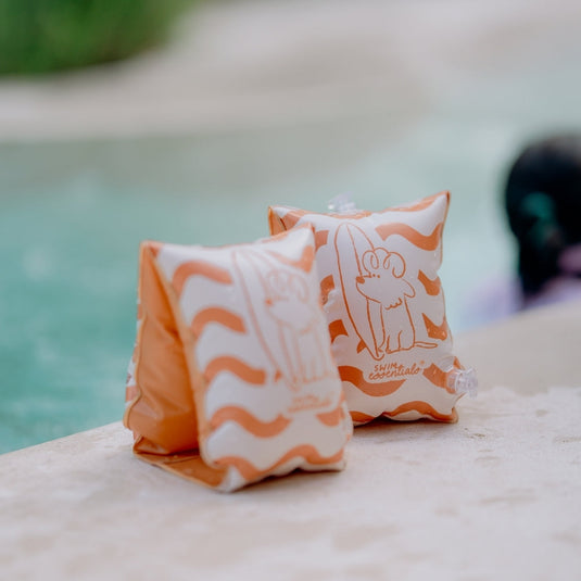 Swim Essentials Zwembandjes Surfer Oranje – 2 t/m 6 jaar