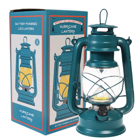 Blauwe led orkaanlantaarn - Spirit of Adventure