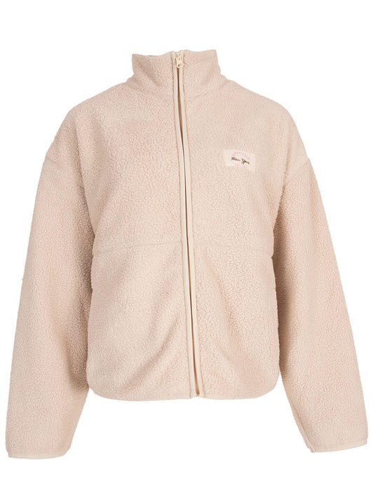 Teddy fleecevest beige