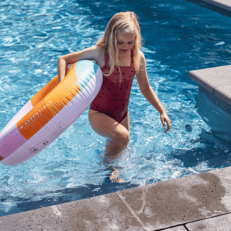 Afbeelding laden in Galerijviewer, Swim Essentials | Color Rush | Meerkleurige Zwemband Ø 90 cm

