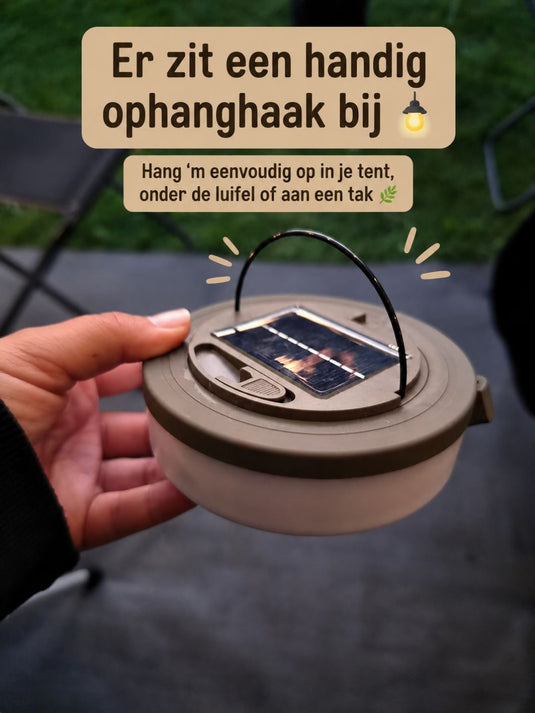 NORLÄNDER Solar Lamp Met LED Slinger