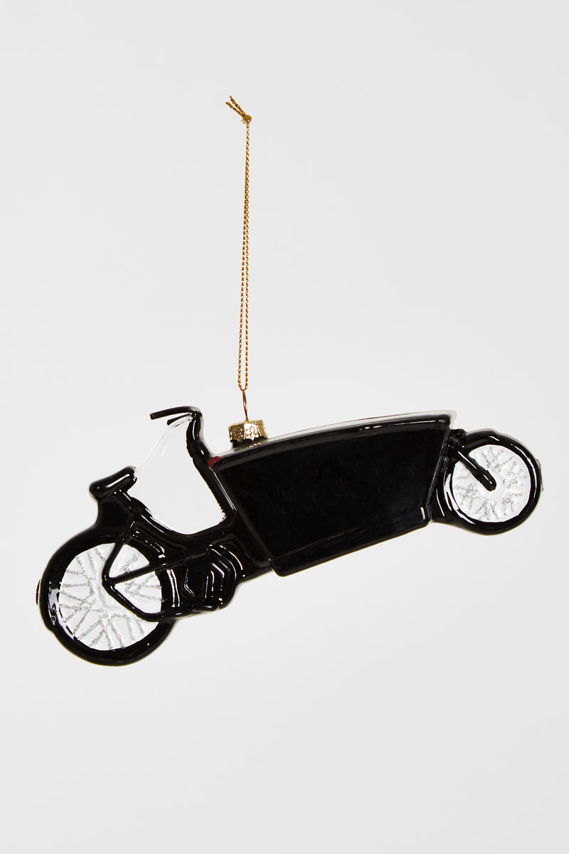 Afbeelding laden in Galerijviewer, Yup in de Boom | Bakfiets kerstornament van glas – origineel kerstcadeau
