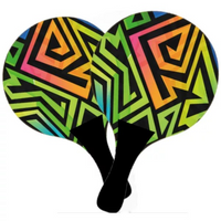 Beachball set Graffiti hout
