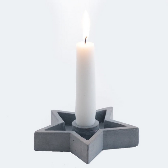 Kandelaar Beton Ster