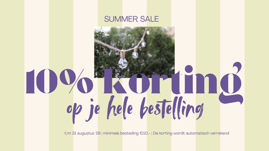 10% KORTING!