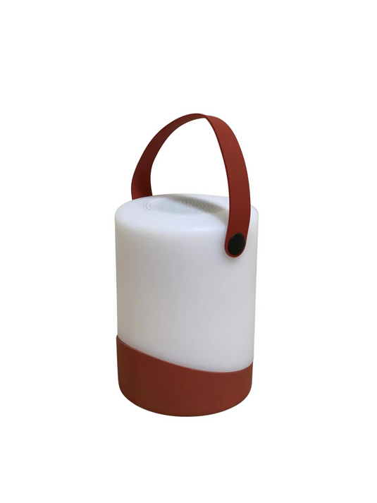 Human Comfort Cosy Lamp Mably Plus Rood – Draadloze tafellamp met Bluetooth speaker