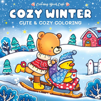 Cozy Winter Cute & Cozy Coloring – Winters kleurboek