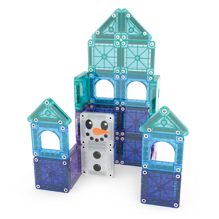 Afbeelding laden in Galerijviewer, MAGNA-TILES - Winter Wonder 26-Piece Travel Set
