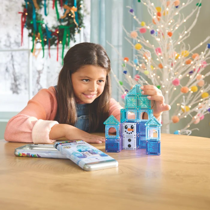 Afbeelding laden in Galerijviewer, MAGNA-TILES - Winter Wonder 26-Piece Travel Set

