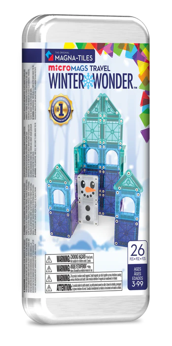Afbeelding laden in Galerijviewer, MAGNA-TILES - Winter Wonder 26-Piece Travel Set
