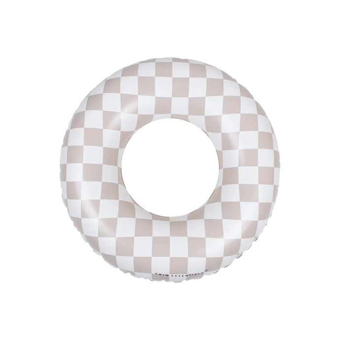 Swim Essentials | Checkmate | Beige Zwemband Ø 90 cm