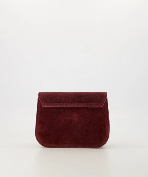Afbeelding laden in Galerijviewer, Suede – Crossbody tas – Burgundy
