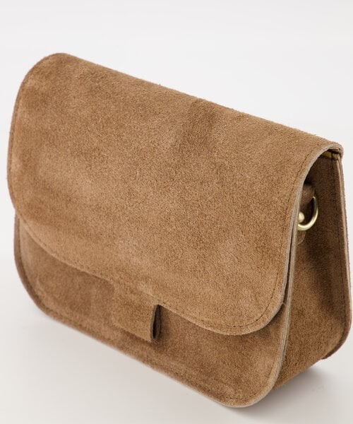 Afbeelding laden in Galerijviewer, Suede – Crossbody tas – Taupe
