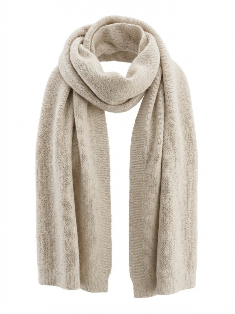 Afbeelding laden in Galerijviewer, Beige met goud glittertje sjaal
