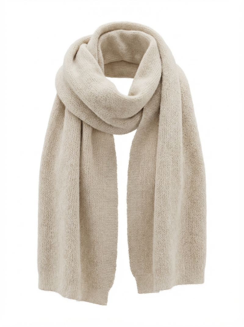 Afbeelding laden in Galerijviewer, Beige met goud glittertje sjaal
