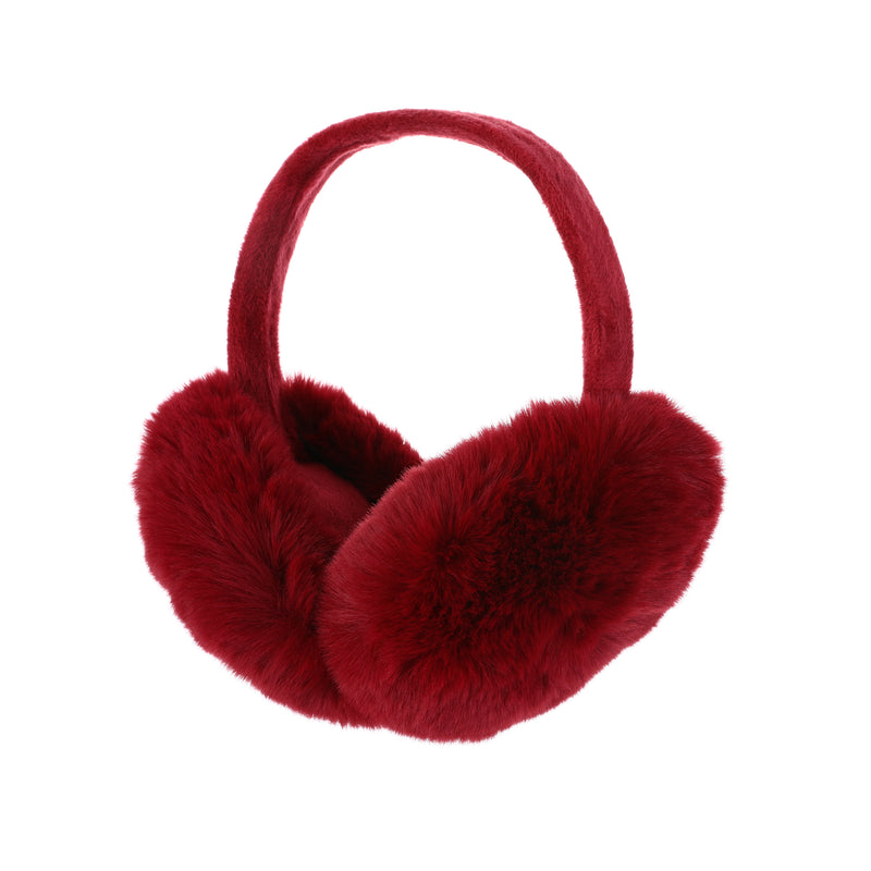 Afbeelding laden in Galerijviewer, Oorwarmers Bordeax en Khaki
