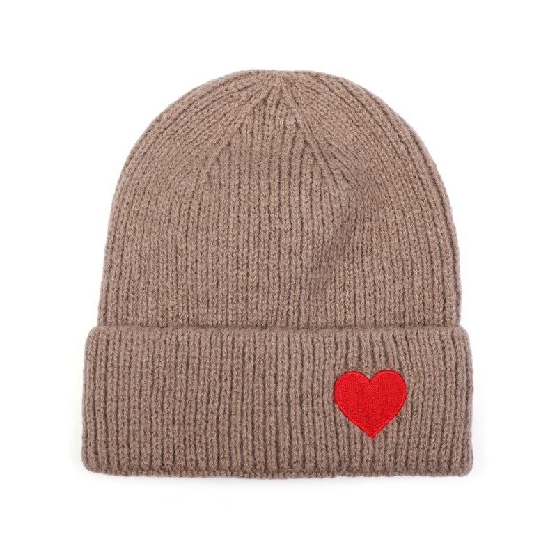 Afbeelding laden in Galerijviewer, KHAKI muts met hartje
