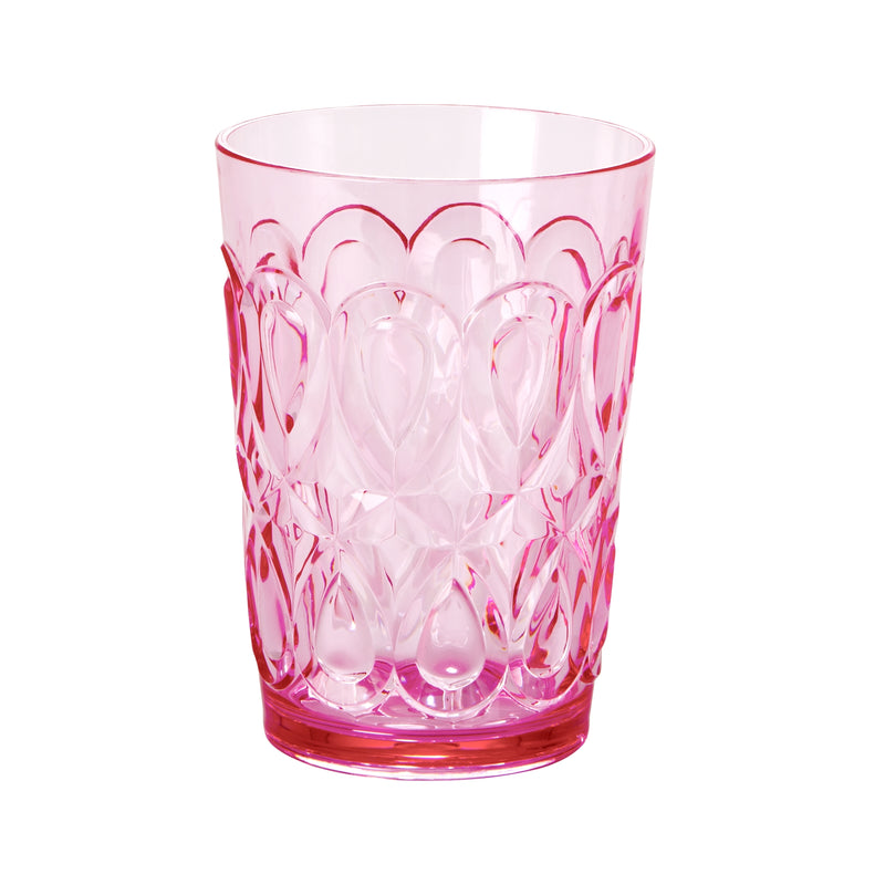 Afbeelding laden in Galerijviewer, Rice - Acryl glas - doorzichtig - mint - roze - reliëfdetails

