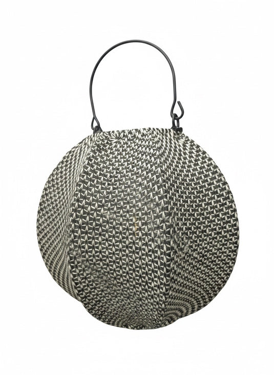 Solar Lantaarn Indy Taupe/Zwart