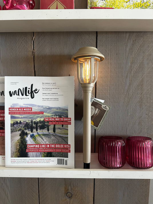 Solar fakkel – Beige / Zandkleur