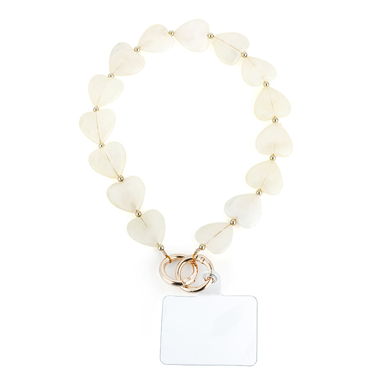 Afbeelding laden in Galerijviewer, Telefoonkoord met hartjes in 5 kleuren
