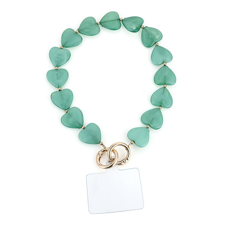 Afbeelding laden in Galerijviewer, Telefoonkoord met hartjes in 5 kleuren
