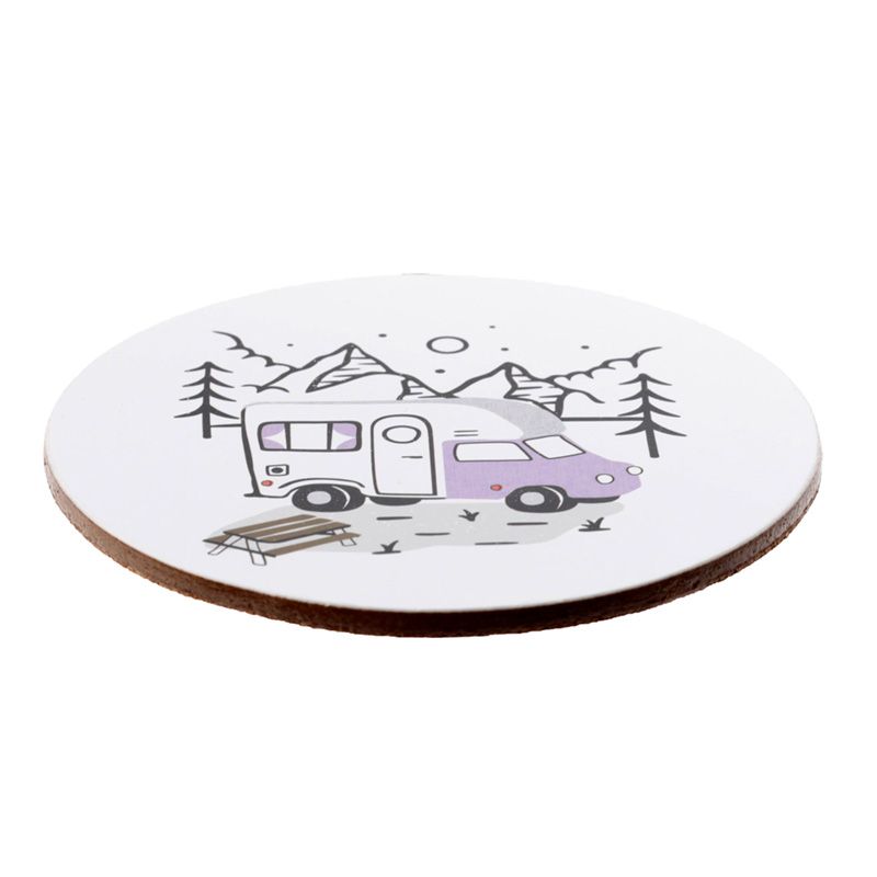 Afbeelding laden in Galerijviewer, Wildwood Caravan Set 4 Onderzetters
