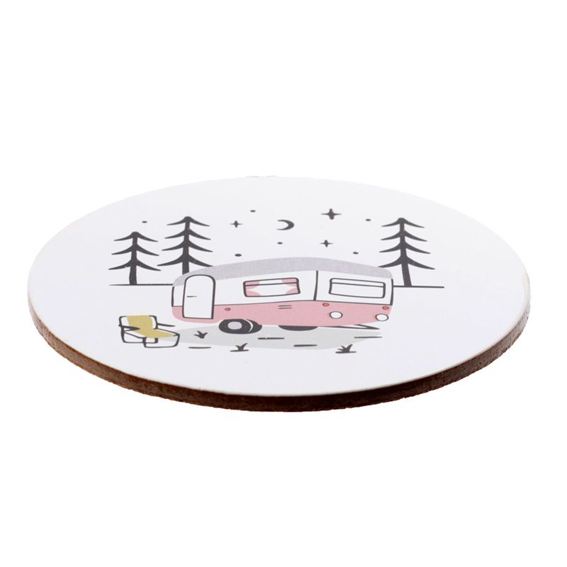 Afbeelding laden in Galerijviewer, Wildwood Caravan Set 4 Onderzetters
