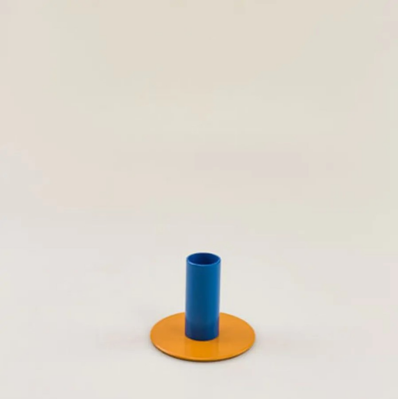 Afbeelding laden in Galerijviewer, Kandelaar Gabi marmelade/blauw
