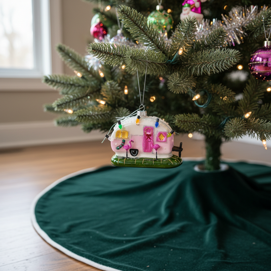 Xmas Kersthanger - Happy Caravan