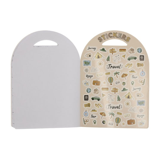 Kleur en doe boek op reis