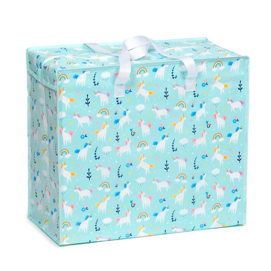 Unicorn Magic jumbotas/ opbergtas/ wastas met rits