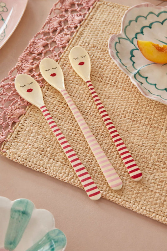 Rice – Latte macchiato lepel in 3 verschillende kleuren