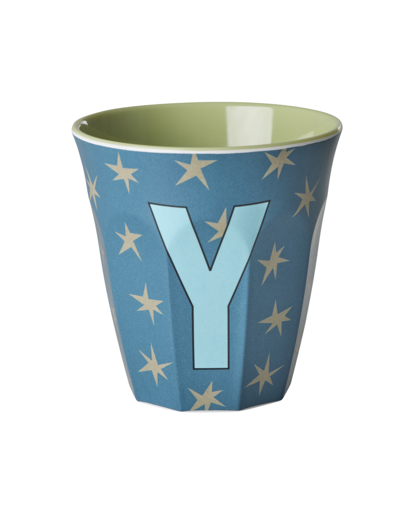 Afbeelding laden in Galerijviewer, Rice - Melamine Alfabetbekers Sterren - Blauwe Tinten
