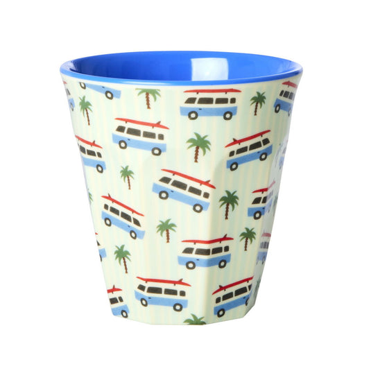 Rice - Melamine beker - Cars Print - medium