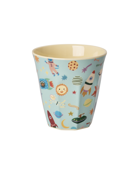 Rice - Melamine beker - Dogs in Space Print - Honden in de ruimte print