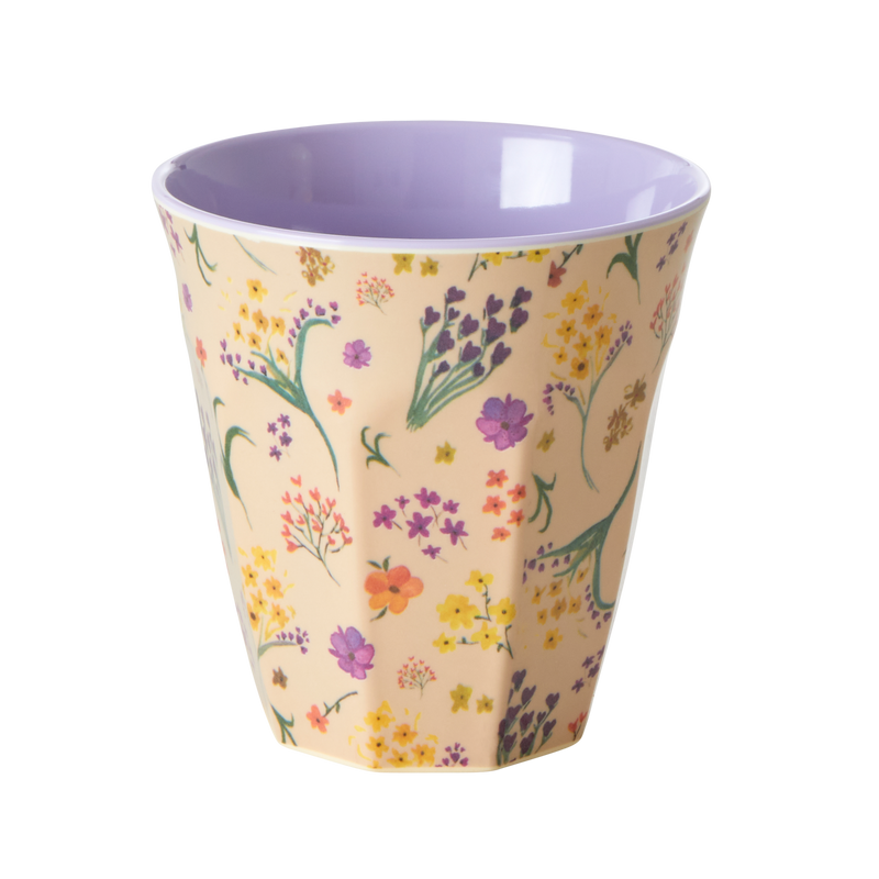Afbeelding laden in Galerijviewer, Rice - Melamine beker - Wild Flower Print- Medium
