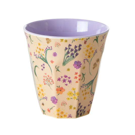 Rice - Melamine beker - Wild Flower Print- Medium