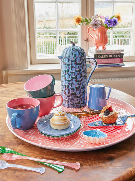 Rice - Melamine Jumbo Mok in Koraal