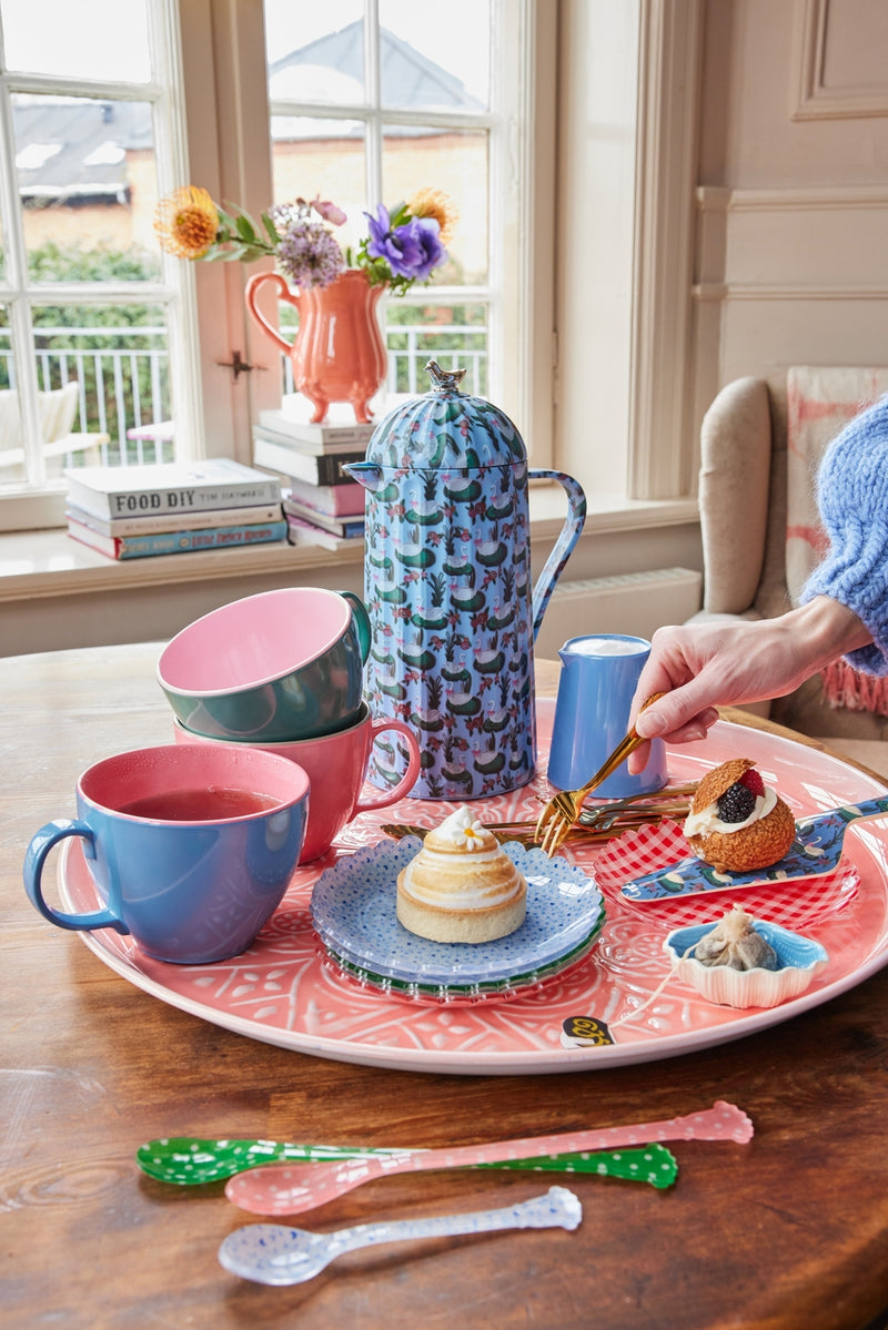 Afbeelding laden in Galerijviewer, Rice - Melamine Jumbo Mok in rustig blauw
