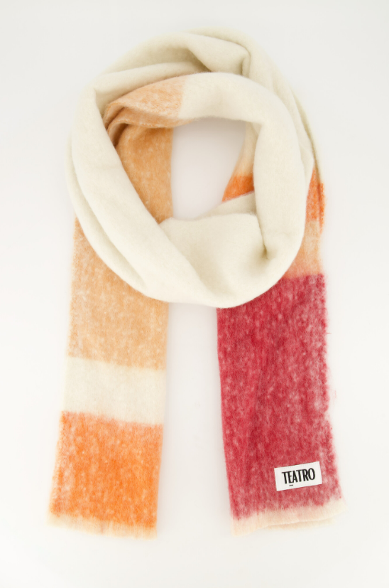 Afbeelding laden in Galerijviewer, Sjaal - Rood- 100% Gerecycled
