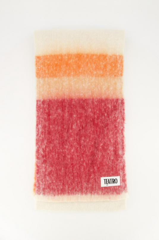 Sjaal - Rood- 100% Gerecycled